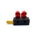 2 Cylinder 3Ohm CNG LPG Injector Rail Fuel Injector Rail For Autogas Conversion System