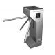 Time Attendance / Tolling 0.2S Stainless Steel ID Card Tripod Turnstile Gate for Musem