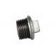Forged Maleable Plumbing Pipe Fittings Hex Head Plug 1.6Mpa Working Pressure