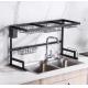 Width 33 Inch OEM Stainless Steel Kitchen Rack Over Sink 520mm Height