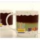 Gifts Color Changing Coffee Mug / 300ml heat sensitive mug custom