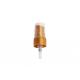 24/410 Clear Treatment Cream Plastic Lotion Pump For Plastic Shampoo Bottle