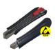 18mm Large Size ESD Antistatic Knife/Cleanroom Office Antistatic Box Stainless Steel Cutter/ESD Knife