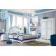painted youngsters bed room set furniture,#909