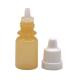 LDPE Plastic White Empty Squeezable Eye Liquid Dropper Bottle with Tamper Proof Caps 10mL