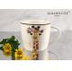 Fine Bone China ceramic 440cc Mug Cute Animal Design Tea Cup and  Coffee Mug