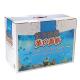 Seafood Packing Paper Box High Durability CMYK Color Printing Square Shape
