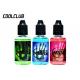 Food Grade E Cigarette Liquid / Electronic Cigarette E Juice 30ml