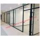 Aluminum Tempered Glass Partition Walls Fully Enclosed Office Cubicles