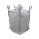 Flat Bottom Flexible Container Bag , Black / White Virgin PP Jumbo Sack Bags