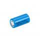 Cylindrical 16310 Lithium Ion Reachargeable Battery 3.6V 550 Mah For Replacement Of Size CR123