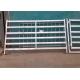 Round tube 1.8*2.1m metal portable cattle yards removable and security For Farm