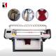 Flat Bed Knitting Machine For Scarves 80 Inch 16G Double System