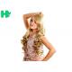 Attractive Design Synthetic Hair Wigs \ Non - Remy Hair Blonde Color
