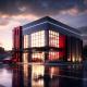 Modern Large Supermarket Shopping Mall Prefabricated Steel Structures Building