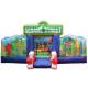 Sesame Street Inflatable Bounce House , Commercial Inflatable Bouncer