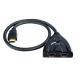 Copper HDMI Cable Assembly Multimedia Nickel Plated Wire Splitter