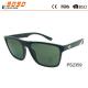 Fashionable rectangle sunglasses ,made of plastic frame,suitable for men and women