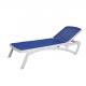 21inch Height 24inch Breadth Outdoor Patio Chaise Lounges UV Resistance