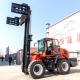 Energy Efficiency 4wd All Terrain Forklift  Up To 20Ft Lift Height