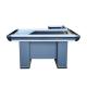 Customizable Durability Supermarket Checkout Counter Stainless Steel Table Cold Rolled Steel Cabinet