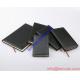 Modern range diary PU leather notebook with striped flap