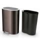 Oval 410 SS 6 Liter Garbage Can For Bathroom