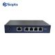 Gigabit Ethernet Port 100mbps POE Switch Fiber Optic Media Converter