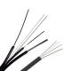 Single Mode FTTH Indoor Outdoor Drop Optical Fiber Cable For Access Network Armoured Fiber Optic Drop Cable