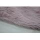 Pink Long Hair Fur Fabric  , Create a dreamy and luxurious atmosphere in your home