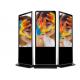 LCD Kiosk Signage Display Stands , Floor Standing Touch Screen Kiosk Android System