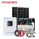 Htonetech 20kw 30kw off Grid Solar Power System Complete Kit China 5kwh 10kwh Mono Solar Panel 450watt
