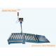 RC6060 IP66 RS485 Stainless steel SS304 Industry Roller Conveyor Scale 500kg With LED Display