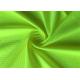 Reflective Polyester Fluorescent Green Fabric Warp Knitting