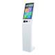 alone stand 21.5inch LCD Self-Service terminal ordering Payment kiosk Touchscreen with Printer camera QR bar code scanner