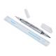 Tattoo Eyebrow Microblading Double Head Skin Marker Pen With Ruler ODM