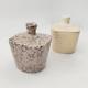 Minimalist Geometric Ceramic Vase Gift Set Trapezoidal And Square Designs Matte White Home Decorative Items