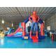 Manufacture New Toddler Bouncy Castler PVC Inflatable Bouncer Combo With Slide SpidermMan Cartoon Theme Jumping Castle
