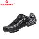 Black Carbon Mountain Bike Shoes High Reliability With CE / ISO Certification