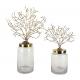 Household Decorative Metal Glass ODM Handcraft Storage Pot Decorative Arts and