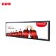Energy Saving 21.9 Inch LCD Video Player 46W Ultra Wide Stretched Bar for