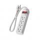 4 outlet Power Strip and Extension Socket With 15A Circuit Breaker Surger Protector Reset Switch