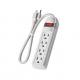 4 outlet Power Strip and Extension Socket With 15A Circuit Breaker Surger