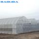 Hot Dip Galvanized Steel Wind Resistance Sides Ventilation Multi Span Greenhouse
