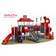 LLDPE Material Outdoor Play Equipment New Mordern Design Light Weight