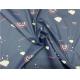Water Sensitive Raincoat Printed Pu Leather Print Rainbow And Clouds For Kids