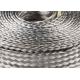 Automotive Stainless Steel Braided Sleeving Custom For Shielding / Bonding Cable