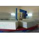 Auto Circle Horizontal Sponge Cutting Machine For Square Foam Block Digital Control