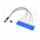 IEC Standard MPO MTP Patch Cord Male Type With Outstanding Mechanical Characters