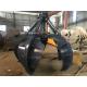 Excavator Hydraulic Rotary Grapple Orange Peel Grab